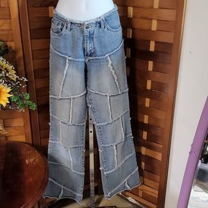 Vintage 70s style denim jeans